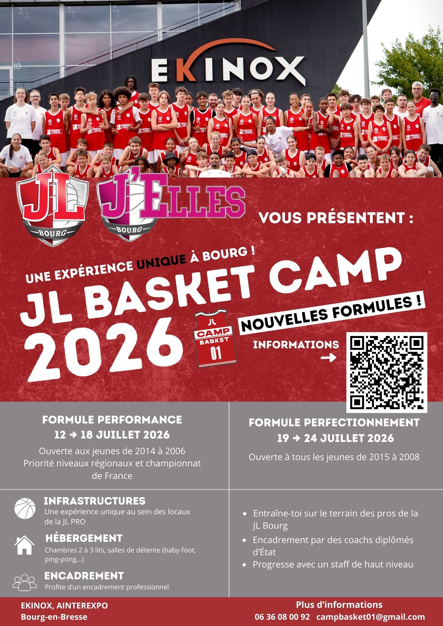 JL BASKET CAMP 2026 – INSCRIPTIONS OUVERTES !