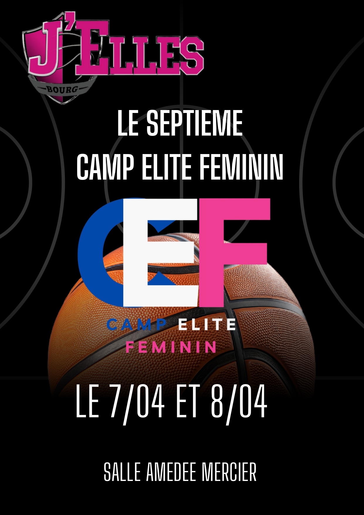 CAMP ÉLITE FÉMININ du 7 au 8 avril 2026