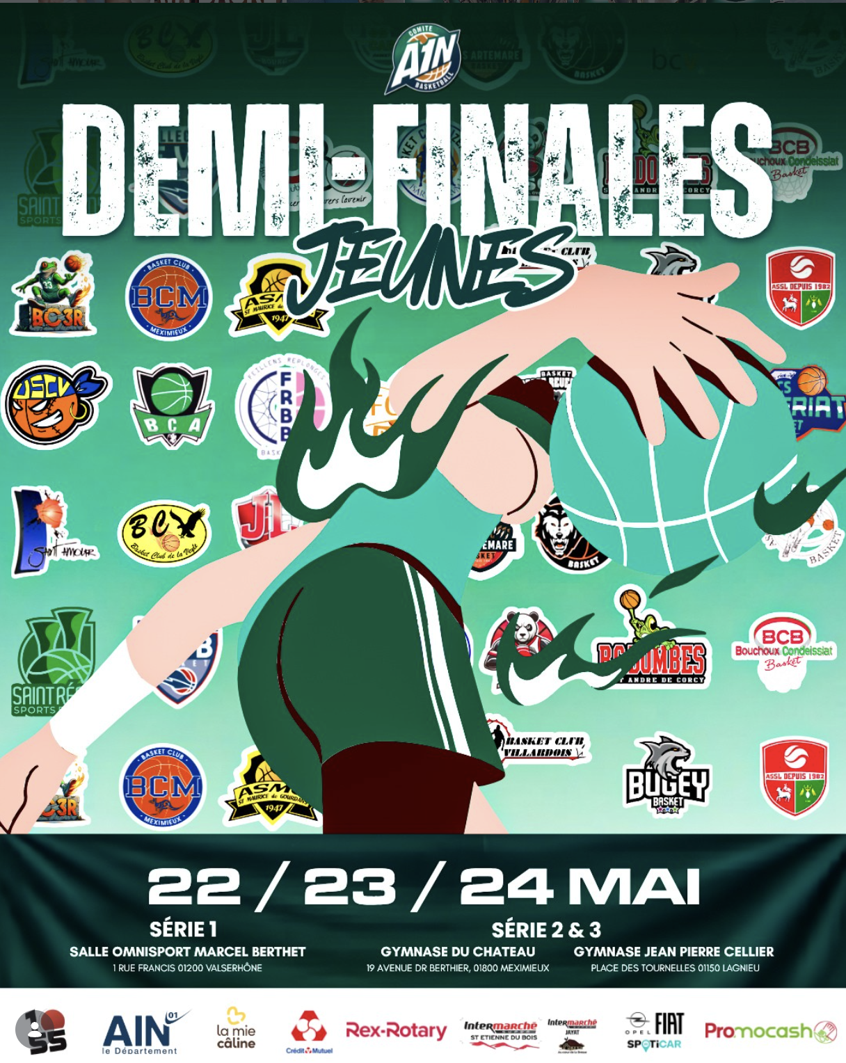 DEMI-FINALES DEPARTEMENTALES JEUNES