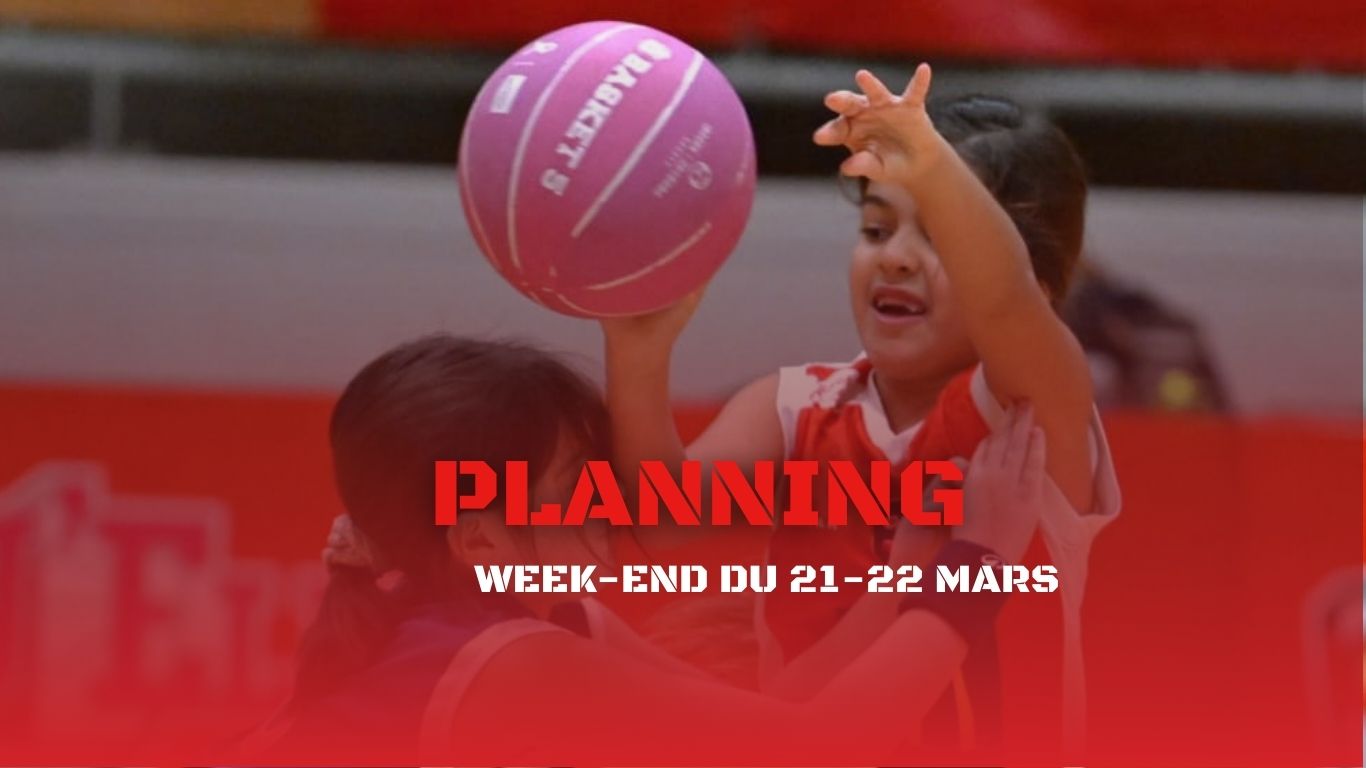 PLANNING DU WEEK-END 21-22 MARS 2026
